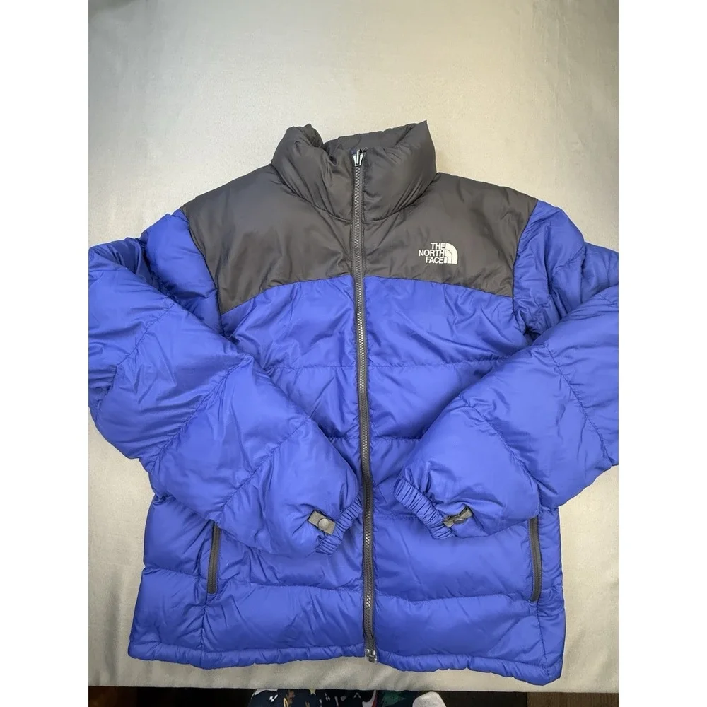 Vintage The North Face Nuptse‎ 700 Down Jacket Blue Men's Medium Puffer Ski Coat